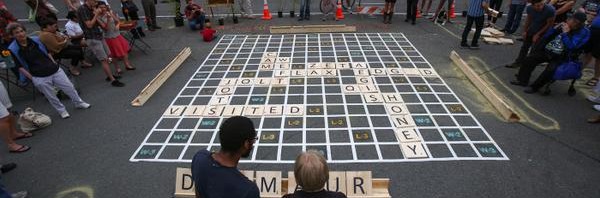 RT @joshtrujillo: Scrabble was played in a big way…