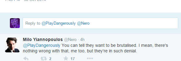 RT @PenLlawen: Two of GamerGate’s leading figures…