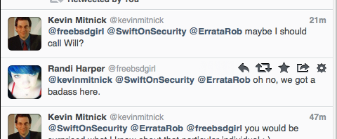 RT @GlennF: Kevin Mitnick, super hacker. But this…