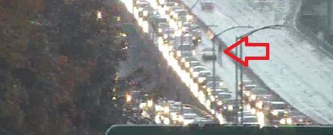 West Seattle commute hosed today. Accident, floodi…