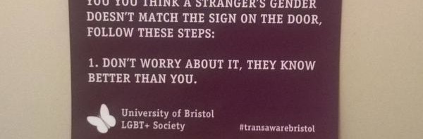 RT @KuraFire: Signs in the bathrooms at Bristol Un…