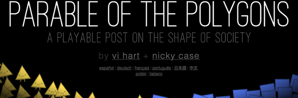 RT @vihartvihart: Parable of the Polygons is now a…