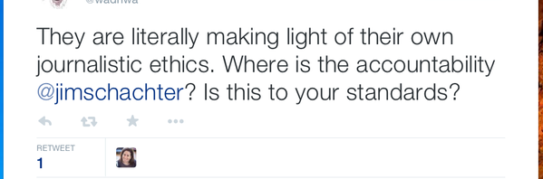 RT @ivecomeunstrung: “Actually, it’s about ethics…
