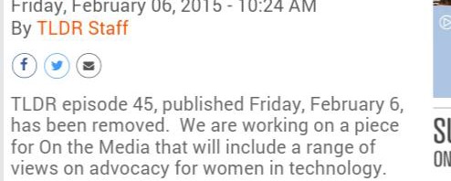 RT @girlziplocked: WTF @onthemedia @tldr? Man gets…