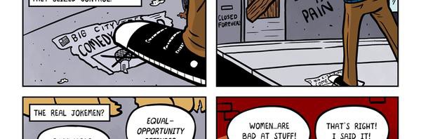 RT @Lubchansky: ver notice how the comedians compl…