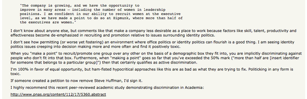 RT @treycausey: Hacker News top comment, everyone….