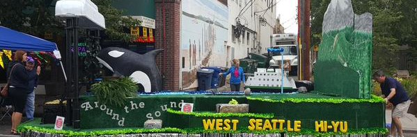 Preparations for the West Seattle weekend-long fes…