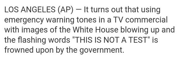 Department of Seemed Like A Good Idea At The Time…