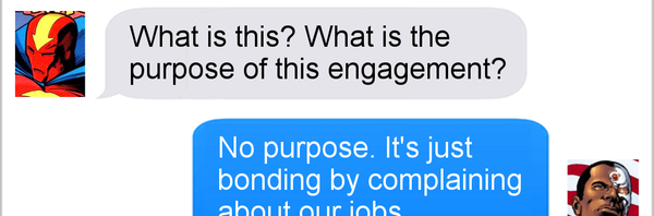 RT @FromSuperheroes: Team building has a whole new…