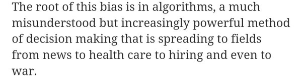 OK, yes, true but what a weird way to say it. Some…