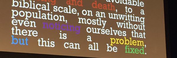 RT @hildabast: The talk @bengoldacre giving now #m…