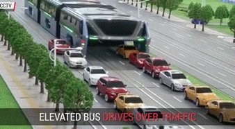 RT @ZhugeEX: China’s new elevated bus design looks…