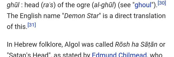 “— eclipsing variable, known as Algol variables.”…