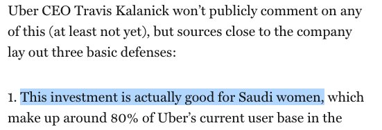 RT @brbarrett: Uber rationalizes Saudi Arabia inve…