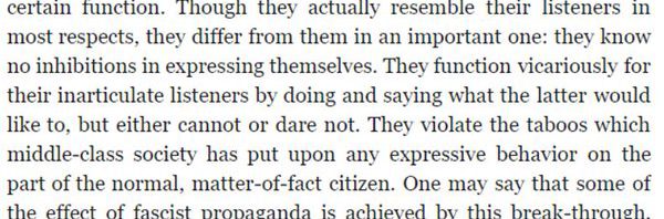 RT @CarlBeijer: Adorno, on Trump https://t.co/ILQi…