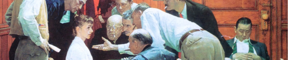 RT @mrsambarlow: Norman Rockwell’s classic paintin…