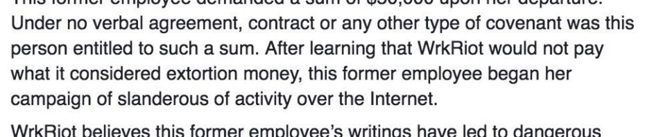 … And here’s a response to that “red flags” arti…
