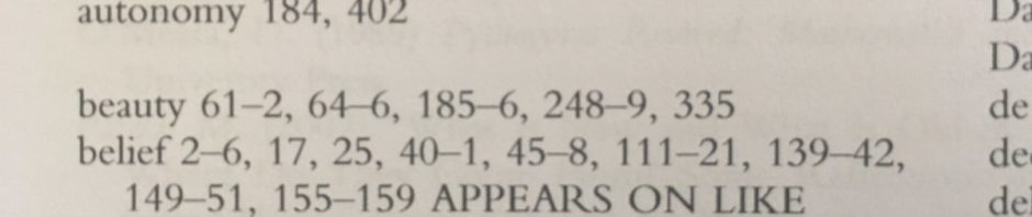 RT @MicahTillman: Best index entry ever. From the…