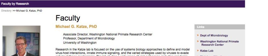 RT @phylogenomics: Why does @UW still list Michael…