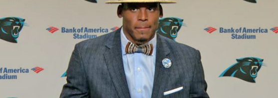RT @RealLifeKaz: Cam Newton is dressed like he is…